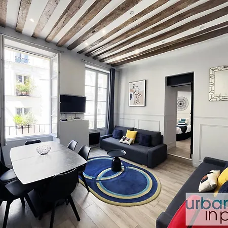 Urban Flat 44 - Charming 2 Bedrooms In The Center Paris